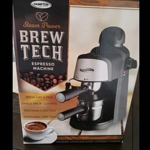 NEW TECH ESPRESSO MACHINE Final Drop As Will Likely Cost Me Extra Shipping
